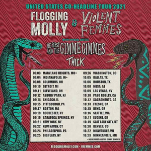 Flogging Molly & Violent Femmes Announce Co-Headline Tour Dates 