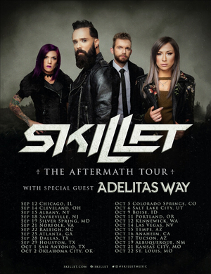 Skillet Announce Fall 2021 Headline Tour Image