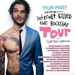 Tyler Posey Joins the 'Internet Killed The Rockstar' Tour 