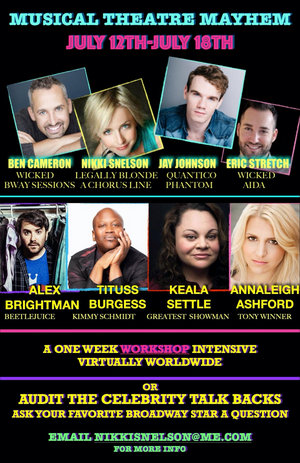 Alex Brightman, Annaleigh Ashford, Tituss Burgess & More Will Take Part in MUSICAL THEATRE MAYHEM This Summer  Image