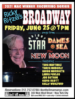 Review: RICKY RITZEL'S BROADWAY Salutes Bright Star, The New Moon, and Dames at Sea at Don't Tell Mama Image