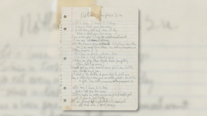 Prince's Handwritten Lyrics for 'Nothing Compares 2 U' Sold for $150,986 at Auction 