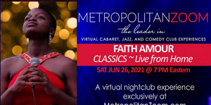 Review: FAITH AMOUR Spreading Joy with Jazz Classics at MetropolitanZoom 