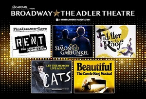 Broadway at the Adler Theatre 2021-22 Season Announced 