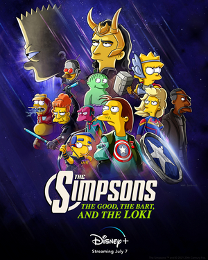 THE SIMPSONS Announce New Short THE GOOD, THE BART, AND THE LOKI!  Image