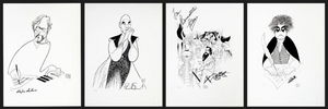 Limited Edition Al Hirschfeld Prints Signed By Broadway Stars, Now Up For Bids 