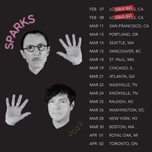 Sparks Announce North American Headline Tour 