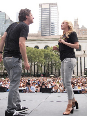 Bryant Park BROADWAY-BOUND Initiative Adds Betsy Wolfe, George Salazar, Denée Benton & More to Summer Faculty Image