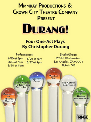 DURANG!, Featuring Four One-Act Plays By Christopher Durang Will Be Performed at the 2021 Hollywood Fringe Festival 