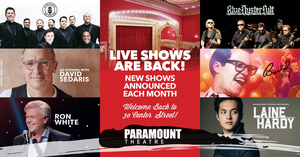 Paramount Theatre Announces Upcoming Shows For 2021-22  Image