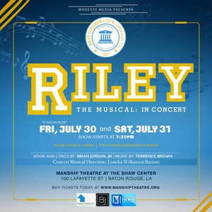 Brian Jordan Jr.'s New Musical RILEY to Premiere This Weekend Image