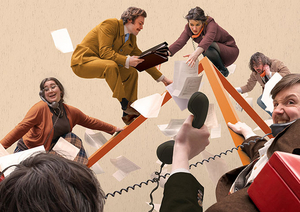 Review: CRISIS? WHAT CRISIS?, New Diorama Theatre Image