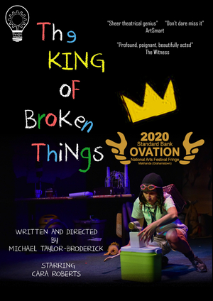 THE KING OF BROKEN THINGS to be Presented at The Drama Factory in August  Image