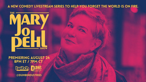 Monthly Comedy Livestream THE MARY JO PEHL SHOW Announced Image