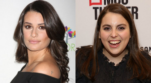 Lea Michele Celebrates Beanie Feldstein Casting In FUNNY GIRL Image