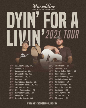 Maverick Duo, Muscadine Bloodline Are 'Dyin' For a Livin'' on Forthcoming Single & Fall Tour 