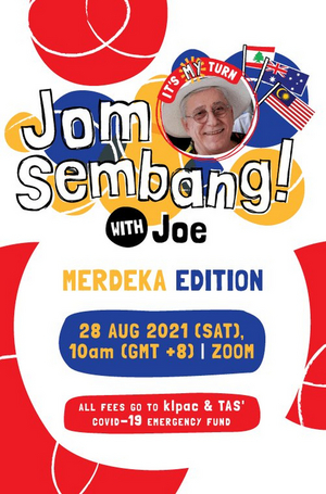 JOM SEMBANG WITH JOE! Will Stream Next Week Image