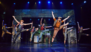 Review: NEWSIES Makes Headlines at Beef & Boards 