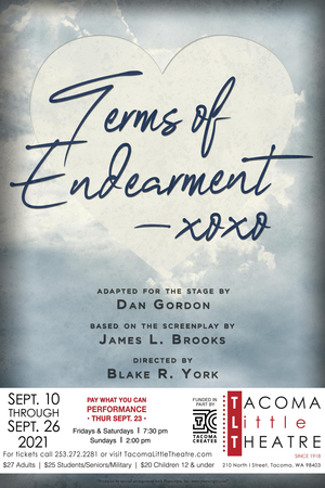 Tacoma Little Theatre Presents TERMS OF ENDEARMENT Image