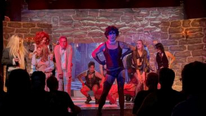 Review: THE ROCKY HORROR SHOW at The Desert Rose Playhouse is Campy, Bloody Fun. Image