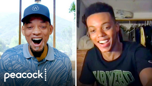 VIDEO: Will Smith Surprises New Star of Peacock's BEL-AIR  Image