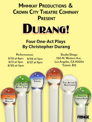 DURANG! Will Give One Encore! Producers' Award Performance Next Week Image