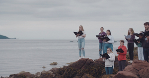 National Youth Choir Of Scotland Finds Ways To Keep Singing In Person Up And Down The Country 