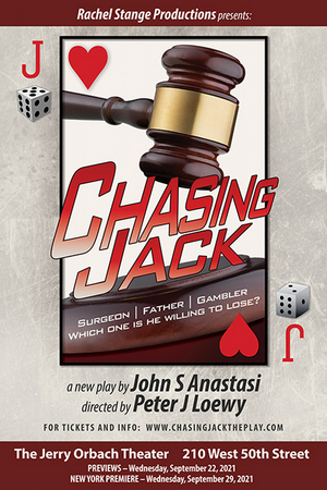 CHASING JACK to Begin Previews September 22nd at the Jerry Orbach Theatre 