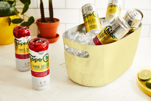TOPO CHICO HARD SELTZER and a Special Piscosito Rim Recipe Image