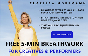 FREE 5-min Breathwork for Creatives + Performers 