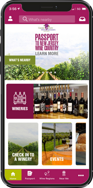 Garden State Wine Growers Association Launches New Tourism App Produced by IGM Creative Group Image