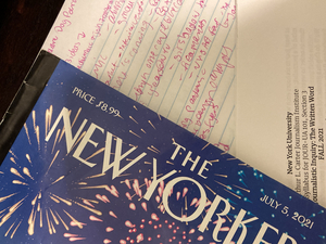 Student Blog: Drama, Double-Majoring in Journalism Image