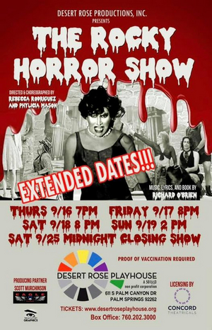 Desert Rose Playhouse has Extended Its Run for THE ROCKY HORROR SHOW Image