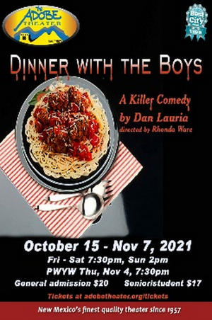 The Adobe Theater to Present DINNER WITH THE BOYS 