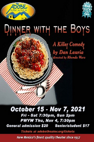 The Adobe Theater to Present DINNER WITH THE BOYS  Image