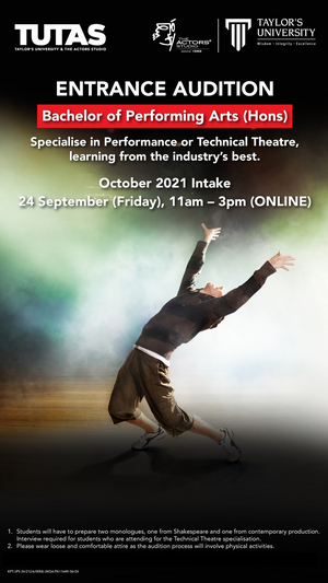 Kuala Lumpur Performing Arts Center Announces Auditions Image