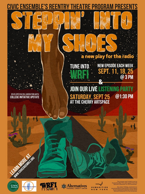 ReEntry Theatre Program Presents Listening Party For New Play, STEPPIN' INTO MY SHOES Image