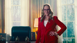 VIDEO: Watch Meryl Streep, Leonardo DiCaprio, & Jennifer Lawrence in a New DON'T LOOK UP Clip Image