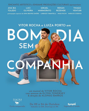 Review: Leaving His Comfort Zone, Vitor Rocha Writes and Acts in BOM DIA SEM COMPANHIA, a Musical Out Of the Box Discussing Current Issues Image