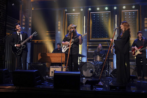 VIDEO: Watch Jimmy Fallon Join Chris Stapleton in a Performance of 'You Should Probably Leave' Image