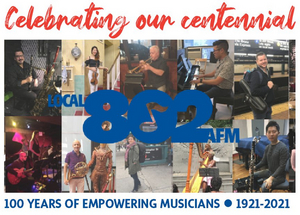 NYC Musicians' Union, AFM Local 802, Announces Centennial Celebration 