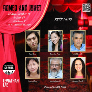 Leviathan Lab Will Present a Reading of Modern ROMEO & JULIET 