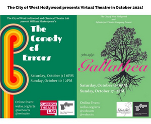 Catch John Lyly's Gallathea, Presented by The City of West Hollywood and Infinite Jest Theatre Company 