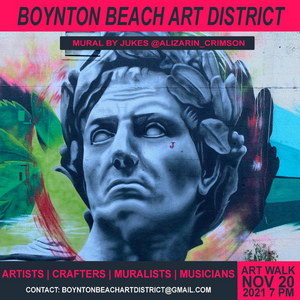 The Boynton Beach Art District's ART WALKS Return This Fall Image