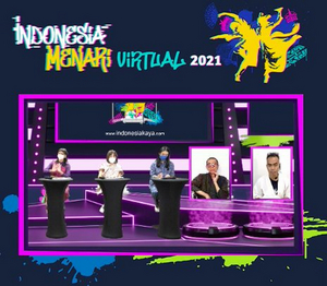 INDONESIA MENARI VIRTUAL 2021 by INDONESIA KAYA Crowned Winning Dancers Image
