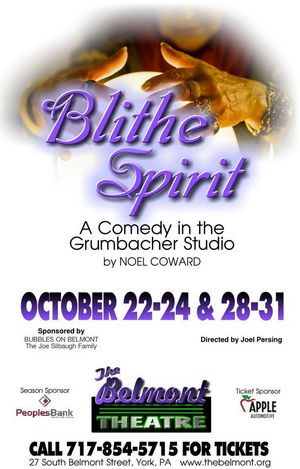 Review: BLITHE SPIRIT at The Belmont Theatre 