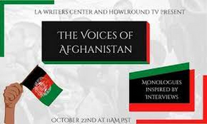 THE VOICES OF AFGHANISTAN Readings to be Presented by L.A. Writers Center 