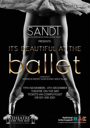 The South African National Dance Trust presents IT'S BEAUTIFUL AT THE BALLET This November 
