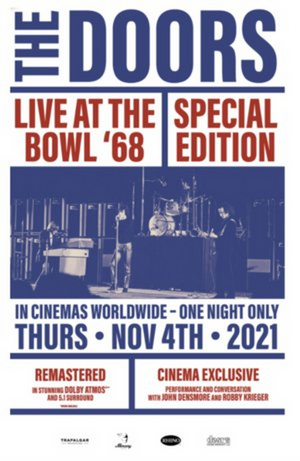THE DOORS: LIVE AT THE BOWL '68 SPECIAL EDITION to Hit Movie Theaters 