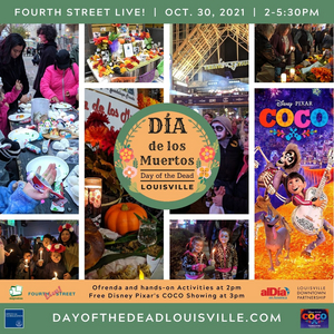 Louisville Downtown Partnership to Present the 10th Annual Day of the Dead Celebration 
